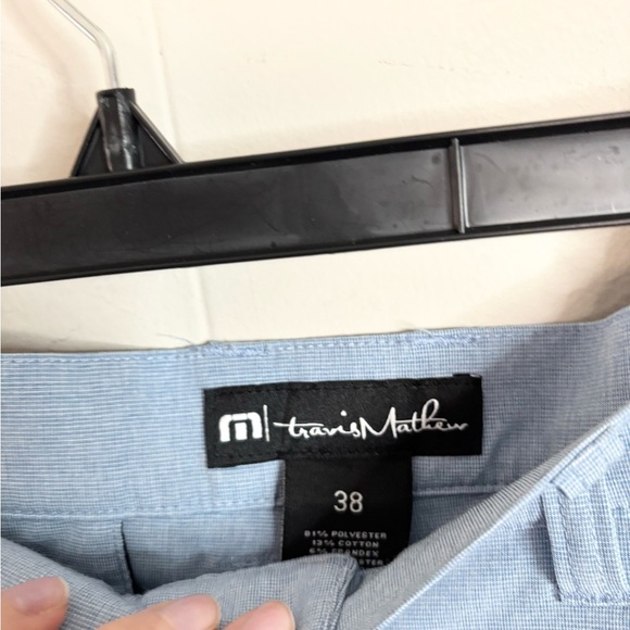 Travis Mathew blue beck shorts size 38 - Picture 2 of 5